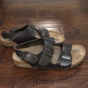 Birkenstock’s Milano Sling Back Brown Men's 8.5